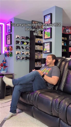 "So are you prepared for LEGO Batman: Legacy of the Dark Knight?" #lego #batman #gameroom #nintendo