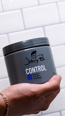Johnny B Control Professional Unisex Hair Styling Gel