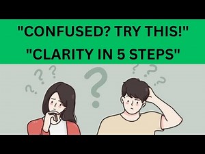"How to Overcome Confusion & Doubt | Step by Step Guide to Clarity" | No More Doubts ✅️