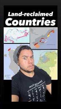 Countries with the highest percentage of reclaimed land ￼