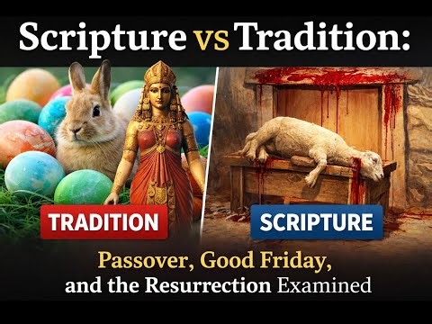 Scripture vs Tradition. Passover, Good Friday, and the Resurrection Examined.