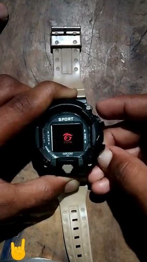 Play free Fire 🔥 in sports watch wr30M all watches #shorts #youtubeshorts #freefire