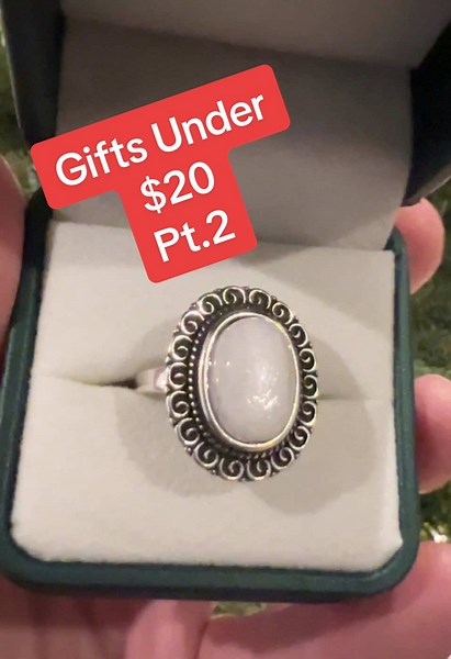 Timeless Moonstone Vintage Sterling Silver Ring