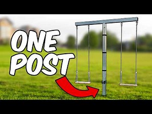 I Built the BEST Swing Set EVER!