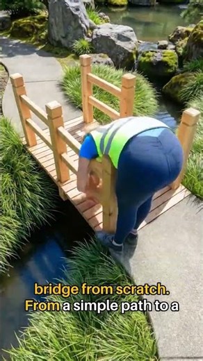 This Backyard Bridge Build Is SO Satisfying!