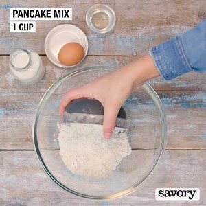 54K views · 180 reactions | Pancakes, meet carrot cake! This delicious morning mashup is one great way to sneak veggies into the kids’ breakfast. 凌丹 Get the recipe: https://bit.ly/2DXXsdK | SavoryOnline | Facebook