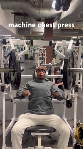 How to do a Machine chest press