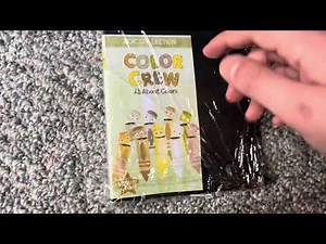 Color crew all about colors DVD unboxing