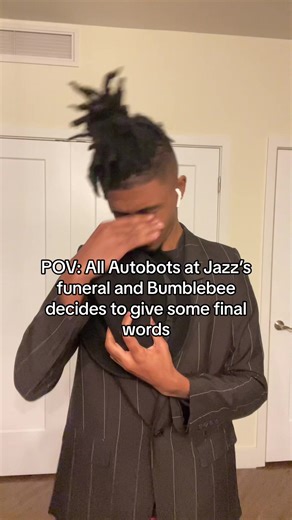 Final Words at Jazz's Funeral | Autobots Bumblebee Tribute