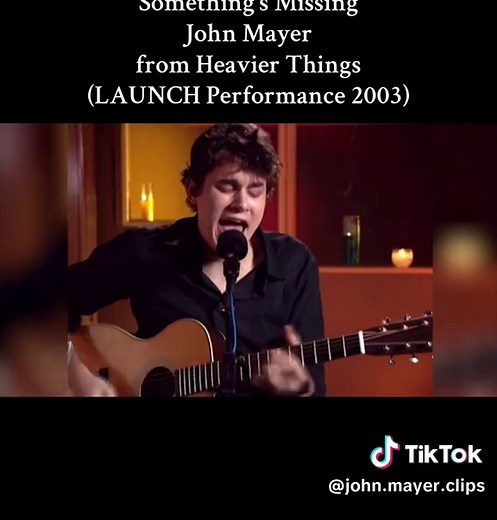 John Mayer's 'Something’s Missing' - Live Performance