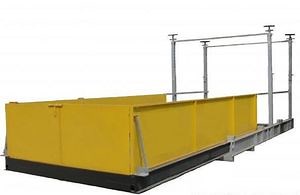 [Hot Item] Durably Designed Retractable Loading Platform Deck for Tower Crane Work Platforms