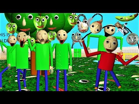 *NEW* BALDI MANIA! EVERYTHING IS BALDI! EVEN THE ITEMS ARE BALDI! | Baldi's Basics Fullgame Demo MOD