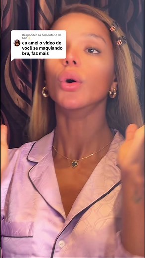 Maquiagem para Festa do Pijama - Make Natural e Leve