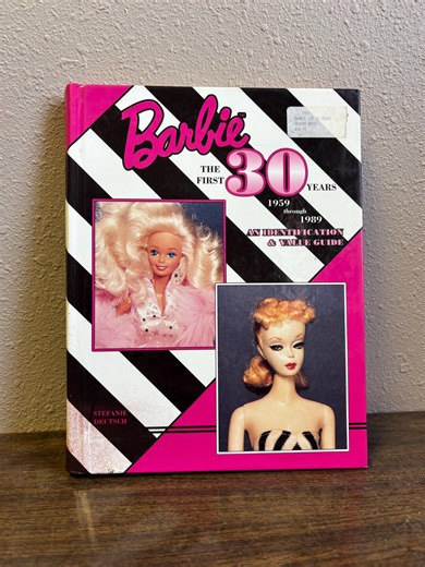 Vintage Barbie the First 30 Years ; Identification and Value Guide - Etsy