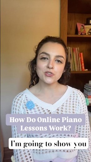 How Do Online Piano Lessons Work? #pianoteacher #pianotips