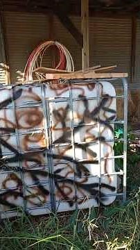 deer season 2024 homemade blinds IBC tote blinds grass Tower and ground blind #huntingblind #diy