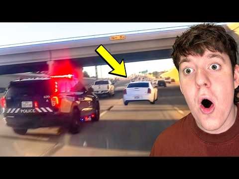 THIS POLICE CHASE GOT CRAZY