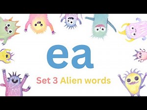 Alien words set 3 sounds practice learn to read phonics screening check primary nonsense words KS1