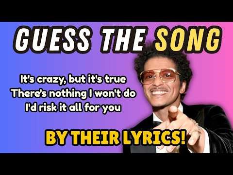 🎤 Guess the Song by the Lyrics | 40 Hit Songs (Chart Hits, TikTok Viral & New Songs)