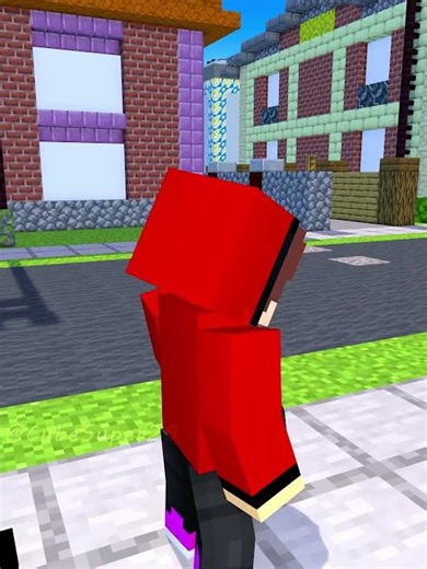 She Doesn't Need My Help - MAIZEN Minecraft Animation #shorts