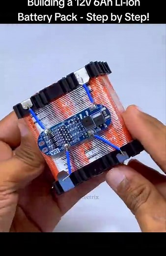 Building a 12v 6Ah Li-ion Battery Pack Step by Step