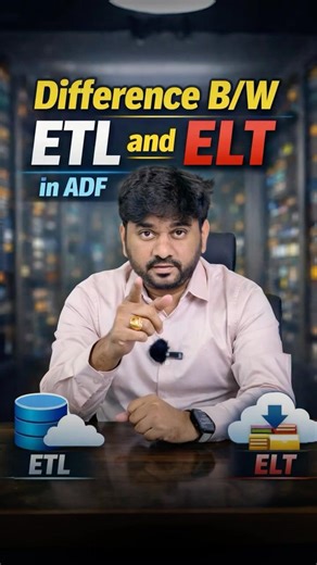 What’s the difference between ETL and ELT in Azure Data Factory? |Interview Question in ADF| #azure