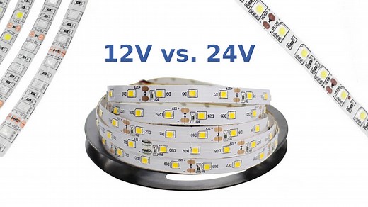 12V vs. 24V LED Streifen - Was ist der Unterschied? | e-hack