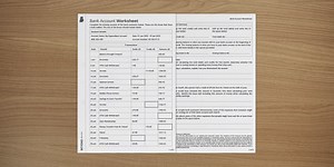 Bank Statement Worksheet