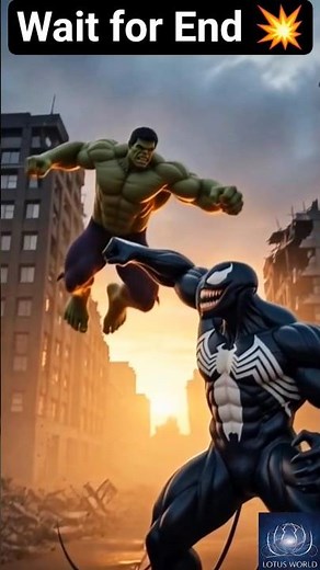 Hulk vs Venom 💥 Brutal Fight
