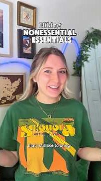Hiking nonessential essentials that I bring on the trail!