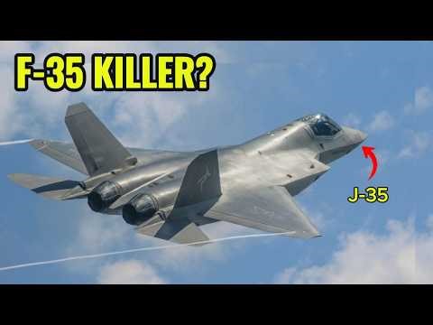 The F-35 Killer? Why China Built the Twin-Engine J-35 Stealth Fighter