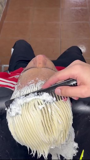 hair color barbershop profesional #tutorial #haircolor #profesional #hairstyle #style #barbershop #fyp #fypシ #foryoupage #foryou #musikviral