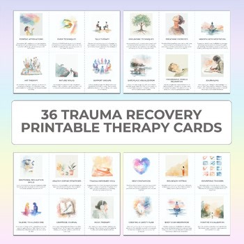 Trauma Recovery Flashcards, Trauma-Focused Cognitive Behavioral Therapy, TF-CBT