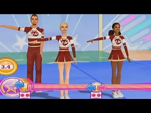 using the wii fit balance board to become a cheerleader