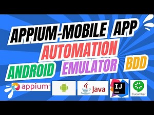 [2026]: Appium Mobile App Automation Testing: Android Emulator + BDD (Cucumber) 📱⚙️