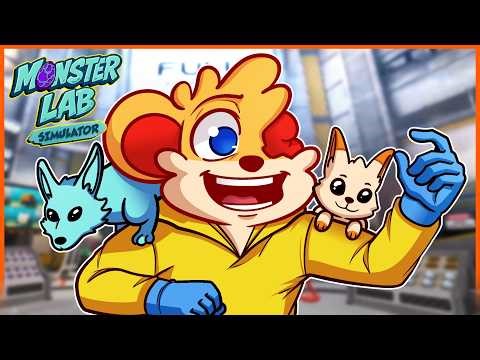 MAD SCIENTIEST SQUIRREL IS CREATING MONSTERS!!! [MONSTER LAB SIMULATOR]