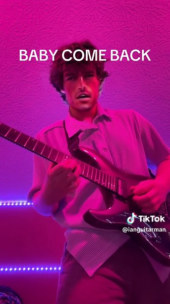 Baby Come Back: A Classic Rock Guitar Cover