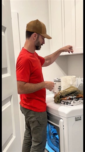 Laundry hack for lazy husbands #meettheharrisons #theharrisons | Jennifer Harrison