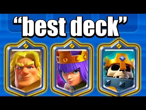 clash royale youtubers be like