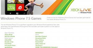Windows Phone 7.5 Mango Gets New Xbox Live Games For 2012 - SlashGear