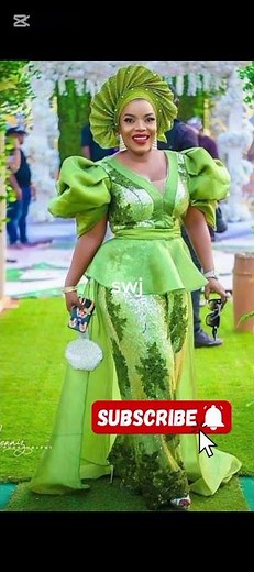 Fashionable African Lace Dress styles for ladies