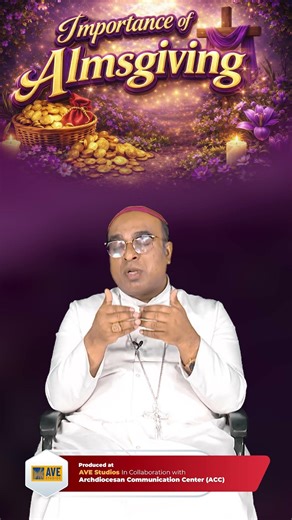 Almsgiving during Lent invites us to share our blessings with the poor ✝️🤲