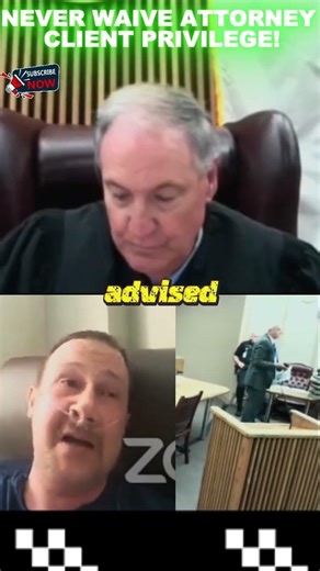 NEVER WAIVE YOUR ATTORNEY CLIENT PRIVILEGE!!