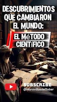El método científico: Descubrimientos que cambiaron el mundo #historia #ciencia #sabiasque