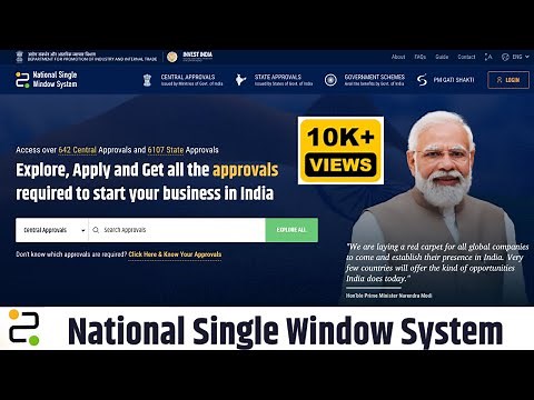 How to register, sign in, create business profile on NSWS|National Single Window System-India| CDSCO