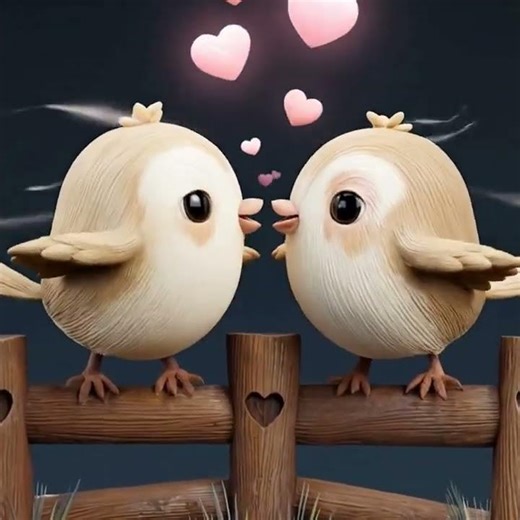 Adorable Love Birds Animation for WhatsApp & Instagram Status