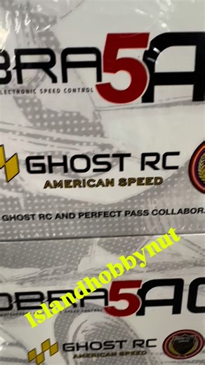New Ghost Rc cobra 5 ace 1/7 scale esc 45 boost or turbo rpm time, perfect pass ramp programmable throttle acceleration, enhanced data logging, g force meter, rev limiter, current limiting and much more get yours now from island hobby nut #islandhobbynut #islandhobbynutqueens #rccars #rcnation #rclife #traxxas #worldwide #longisland #queensny #arrma | Island Hobby Nut