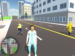 Play Corona-Virus Crazy Doctor Simulator | Free Online  Games. KidzSearch.com