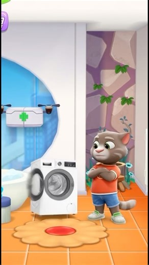 Washing machine Party #memes #funny #tom2 #challenge #shorts