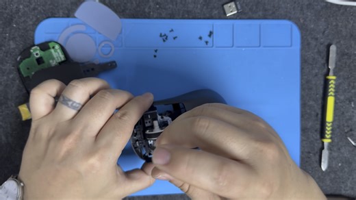 GPW改热插拔，鼠标维修，鼠标修理，更换微动，双击，连击，更换编码器（中键滚轮），滚轮回滚等所有问题